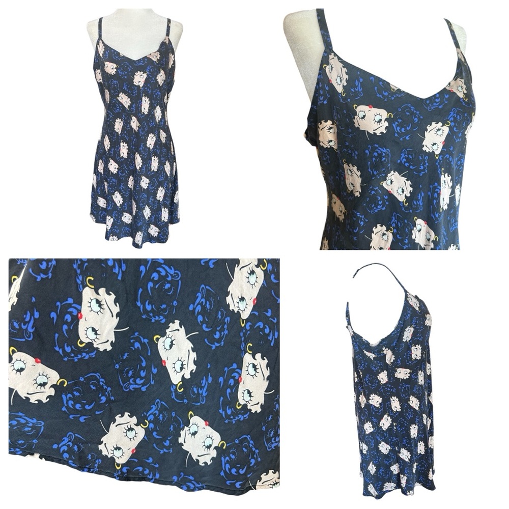 90’s Vintage Betty Boop Silk Slip